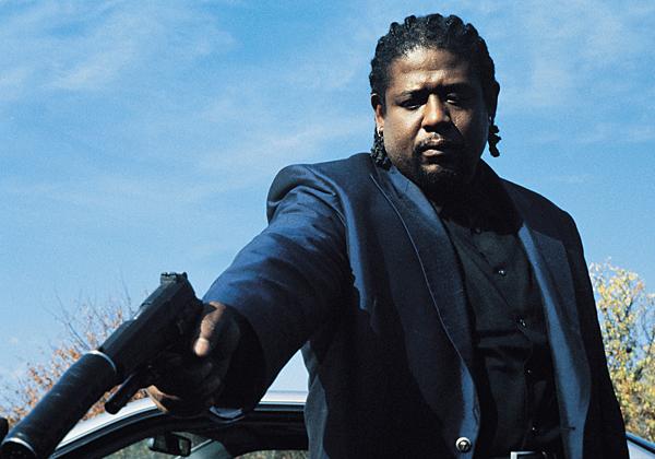Forest Whitaker as Ghost Dog infiltrates a mob mansion and shoots a gangster